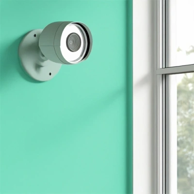 Elizabethtown vivint camera facing a window